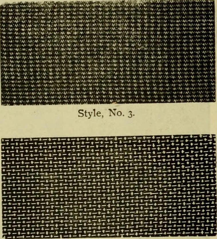 An illustration from Strawbridge & Clothier's quarterly, 1882, leaf 43