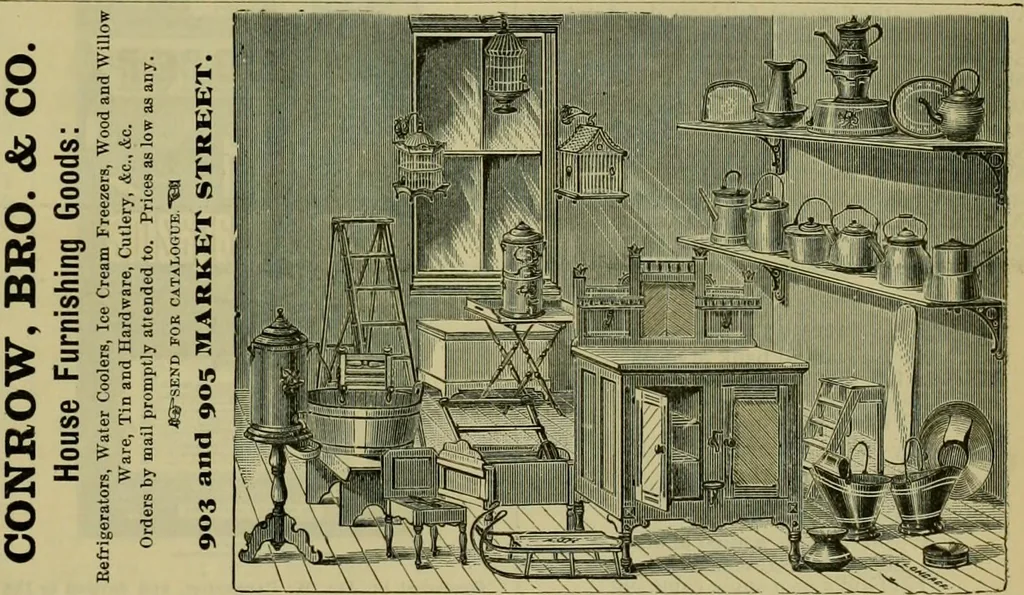 An illustration from Strawbridge & Clothier's quarterly, 1882, leaf 436