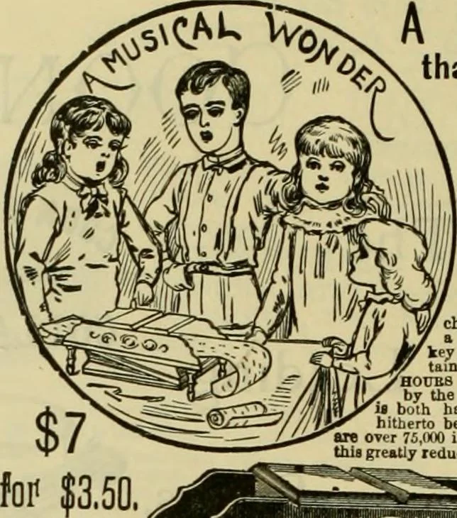 An illustration from Strawbridge & Clothier's quarterly, 1882, leaf 439