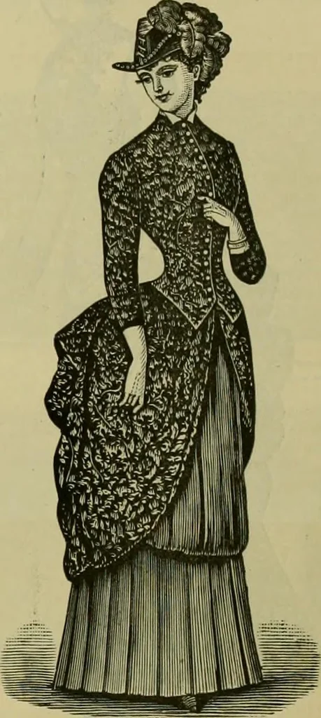 An illustration from Strawbridge & Clothier's quarterly, 1882, leaf 44
