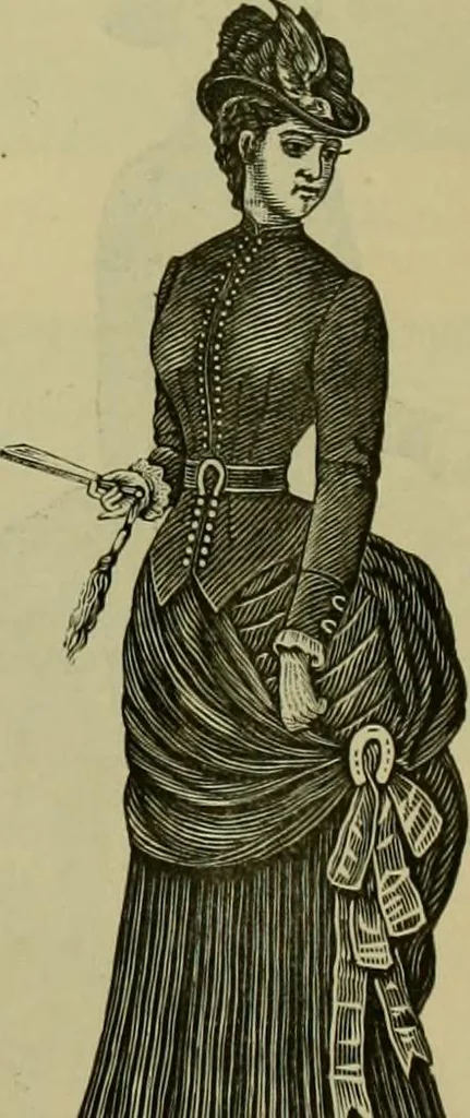 An illustration from Strawbridge & Clothier's quarterly, 1882, leaf 44