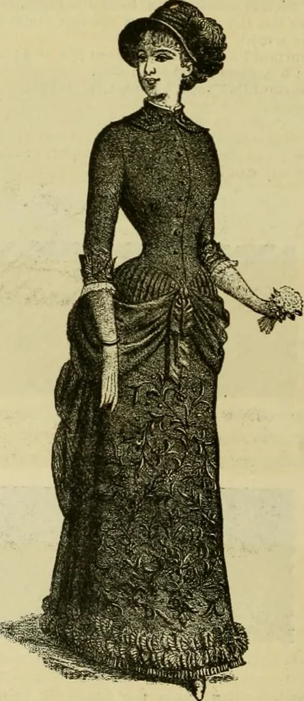 An illustration from Strawbridge & Clothier's quarterly, 1882, leaf 45