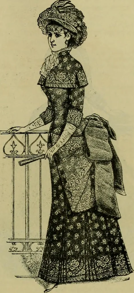 An illustration from Strawbridge & Clothier's quarterly, 1882, leaf 48