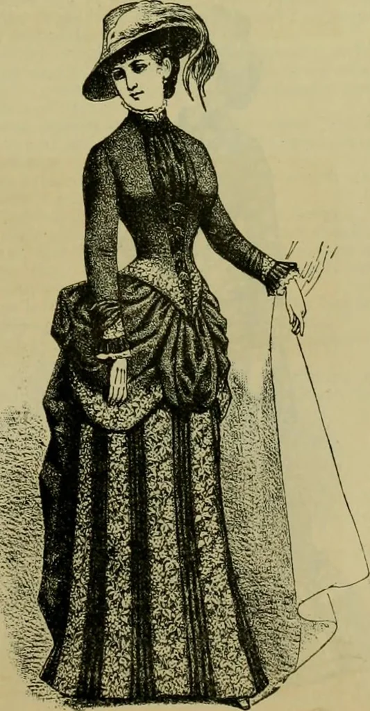 An illustration from Strawbridge & Clothier's quarterly, 1882, leaf 48