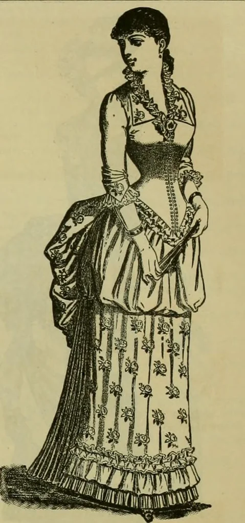 An illustration from Strawbridge & Clothier's quarterly, 1882, leaf 48