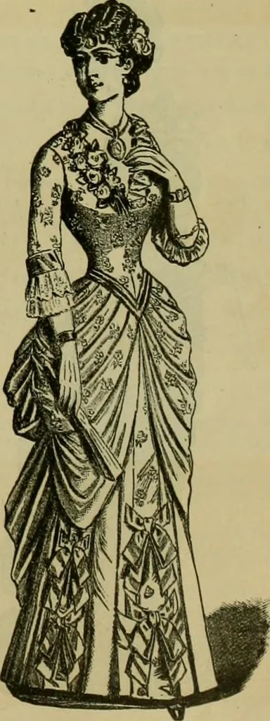 An illustration from Strawbridge & Clothier's quarterly, 1882, leaf 48