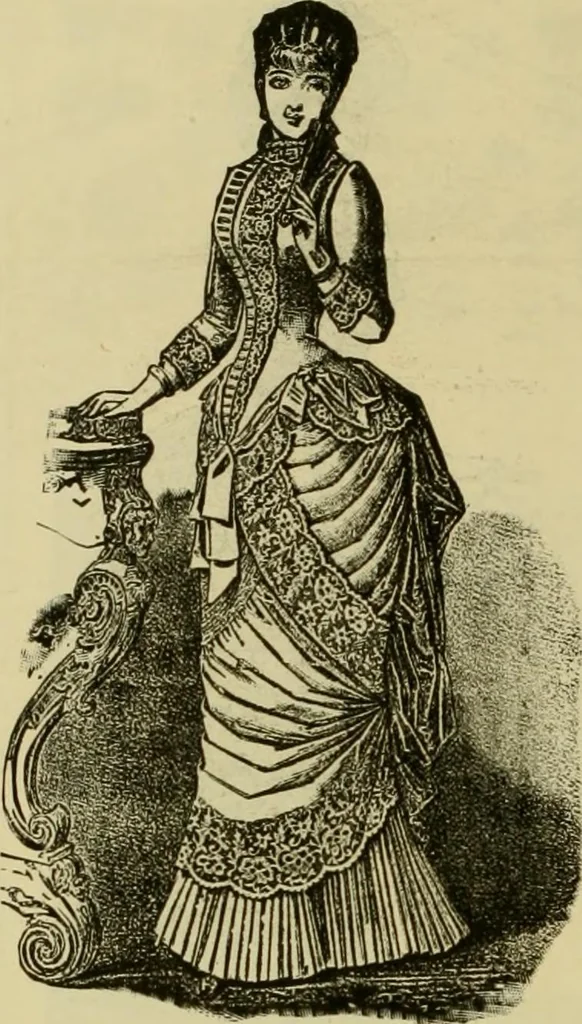An illustration from Strawbridge & Clothier's quarterly, 1882, leaf 49