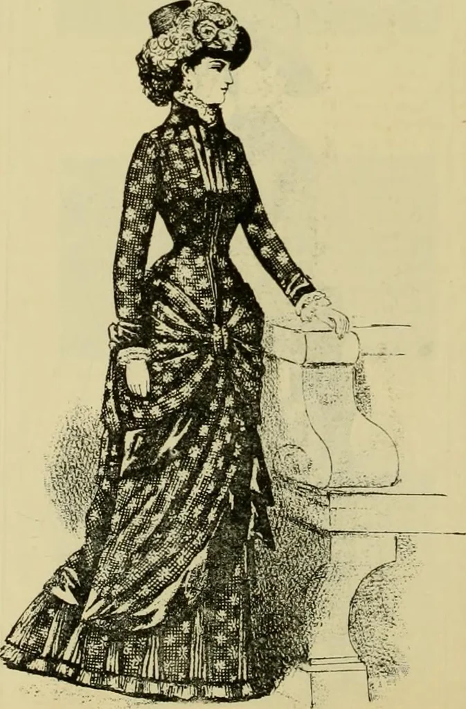 An illustration from Strawbridge & Clothier's quarterly, 1882, leaf 49
