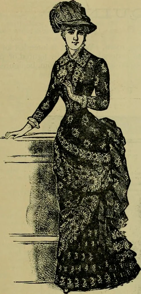 An illustration from Strawbridge & Clothier's quarterly, 1882, leaf 50