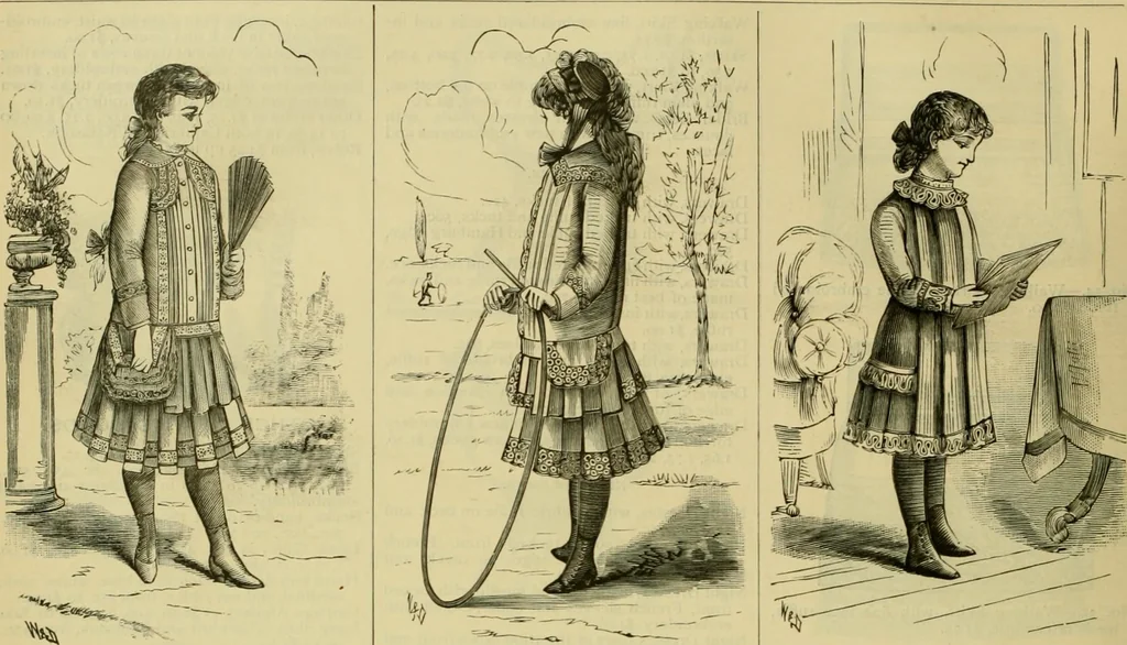 An illustration from Strawbridge & Clothier's quarterly, 1882, leaf 81
