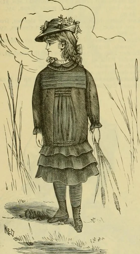 An illustration from Strawbridge & Clothier's quarterly, 1882, leaf 81