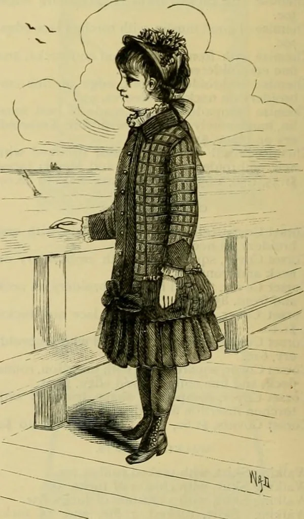An illustration from Strawbridge & Clothier's quarterly, 1882, leaf 81