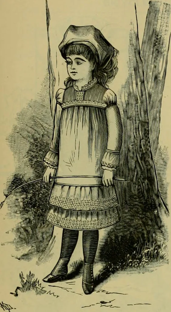 An illustration from Strawbridge & Clothier's quarterly, 1882, leaf 82