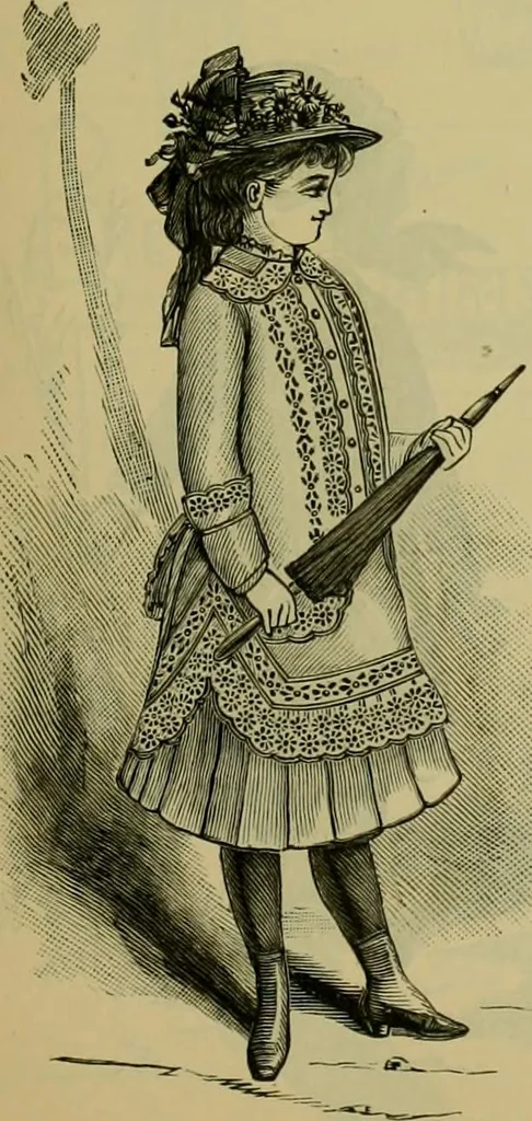 An illustration from Strawbridge & Clothier's quarterly, 1882, leaf 82