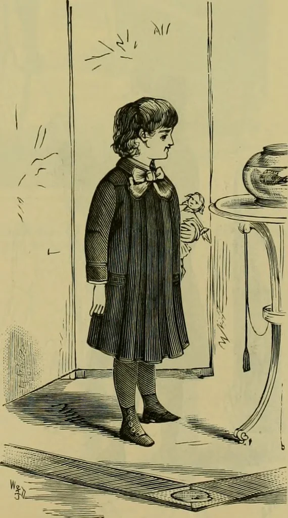 An illustration from Strawbridge & Clothier's quarterly, 1882, leaf 82