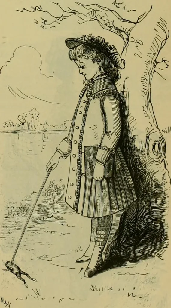 An illustration from Strawbridge & Clothier's quarterly, 1882, leaf 82