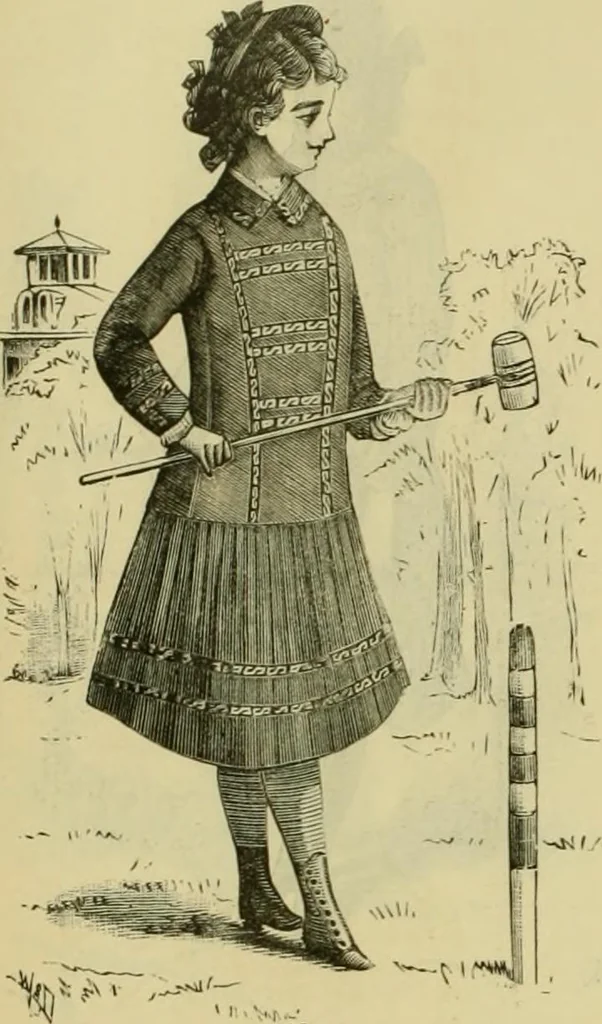 An illustration from Strawbridge & Clothier's quarterly, 1882, leaf 83