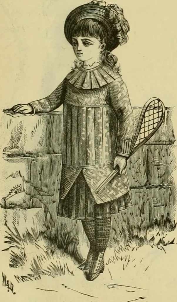 An illustration from Strawbridge & Clothier's quarterly, 1882, leaf 83