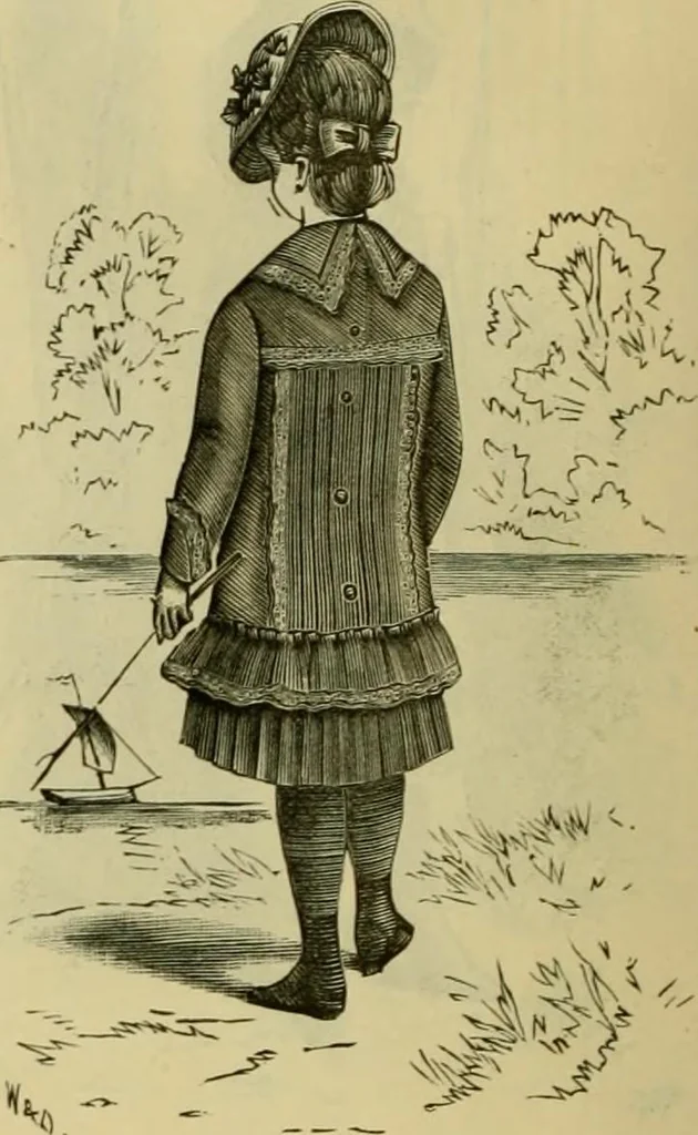 An illustration from Strawbridge & Clothier's quarterly, 1882, leaf 83