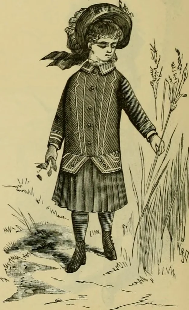 An illustration from Strawbridge & Clothier's quarterly, 1882, leaf 83