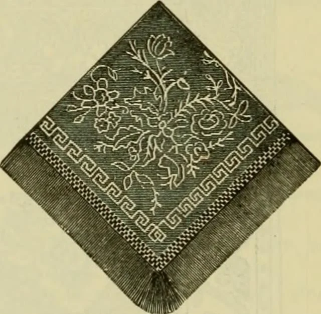 An illustration from Strawbridge & Clothier's quarterly, 1882, leaf 89