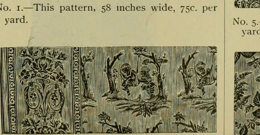 An illustration from Strawbridge & Clothier's quarterly, 1882, leaf 90