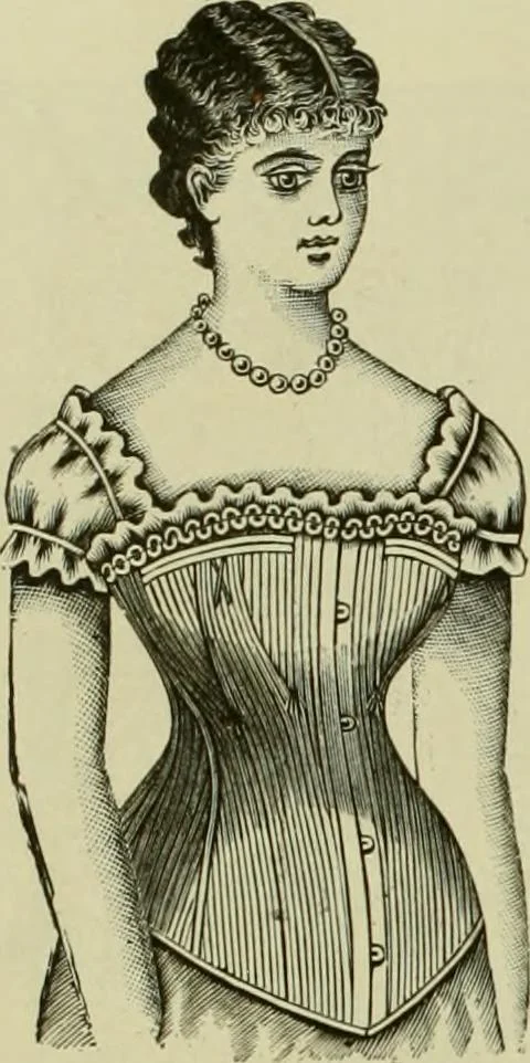 An illustration from Strawbridge & Clothier's quarterly, 1882, leaf 91