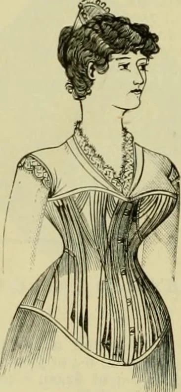 An illustration from Strawbridge & Clothier's quarterly, 1882, leaf 91