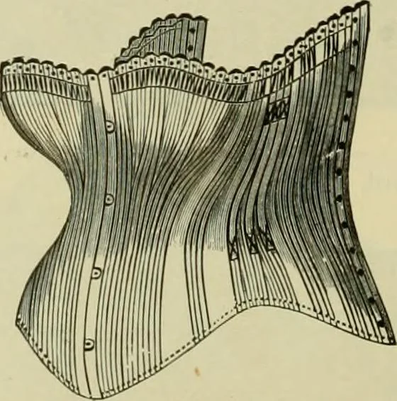 An illustration from Strawbridge & Clothier's quarterly, 1882, leaf 91