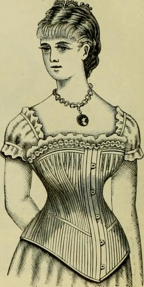 An illustration from Strawbridge & Clothier's quarterly, 1882, leaf 91