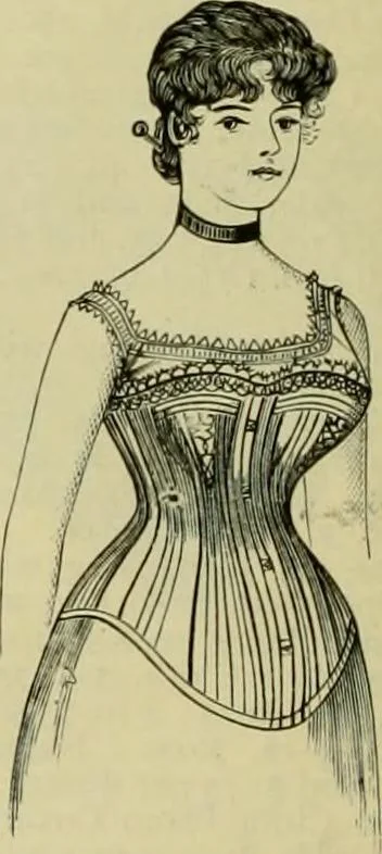 An illustration from Strawbridge & Clothier's quarterly, 1882, leaf 91