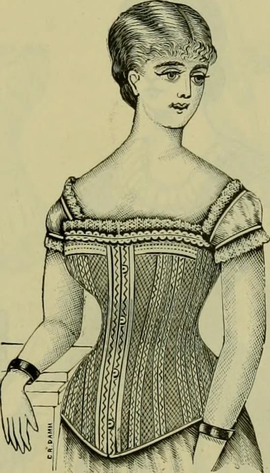 An illustration from Strawbridge & Clothier's quarterly, 1882, leaf 92