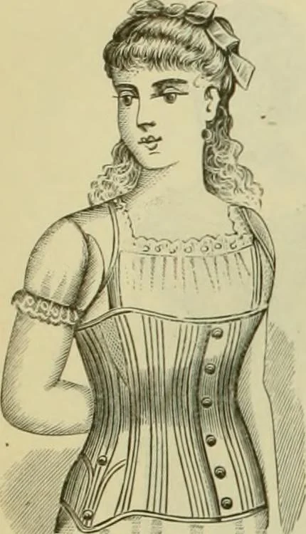 An illustration from Strawbridge & Clothier's quarterly, 1882, leaf 93