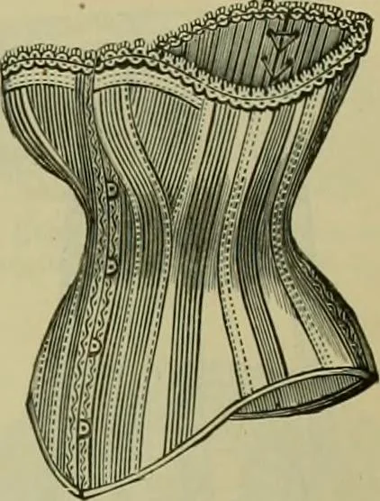 An illustration from Strawbridge & Clothier's quarterly, 1882, leaf 94