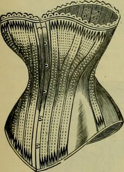An illustration from Strawbridge & Clothier's quarterly, 1882, leaf 94