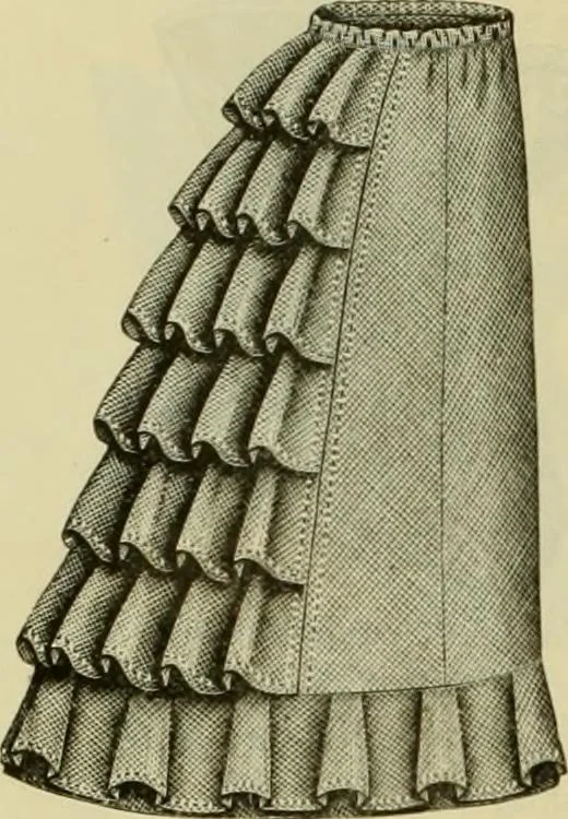An illustration from Strawbridge & Clothier's quarterly, 1882, leaf 95