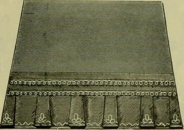 An illustration from Strawbridge & Clothier's quarterly, 1882, leaf 96