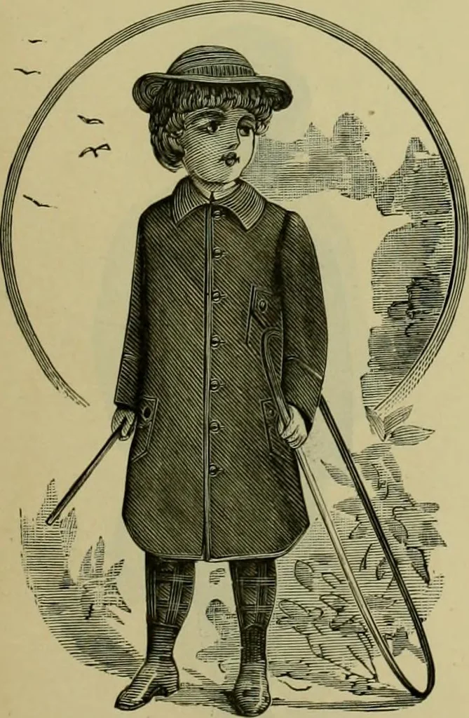 An illustration from Strawbridge & Clothier's quarterly, 1882, leaf 98