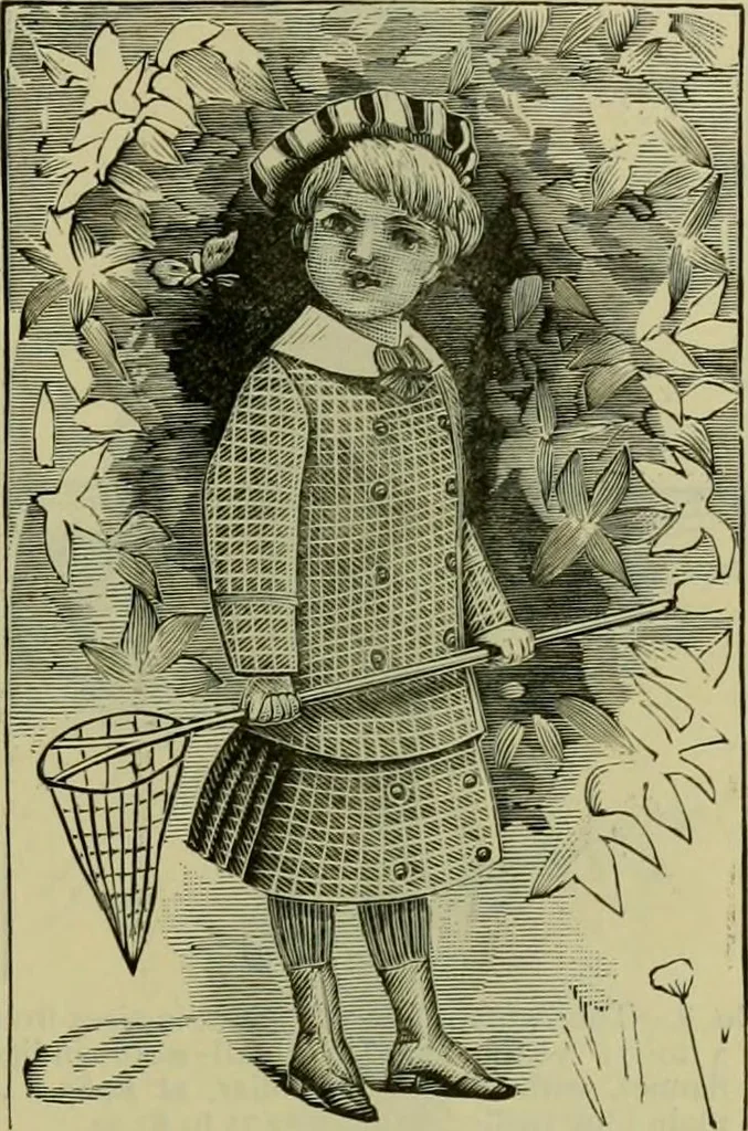 An illustration from Strawbridge & Clothier's quarterly, 1882, leaf 98
