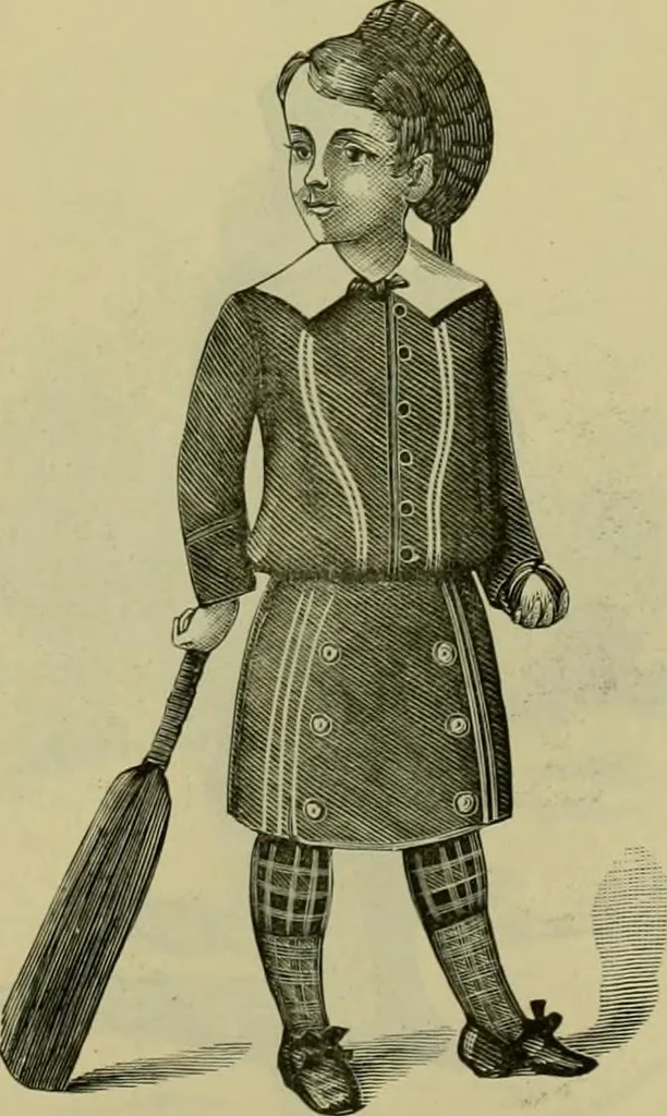 An illustration from Strawbridge & Clothier's quarterly, 1882, leaf 98