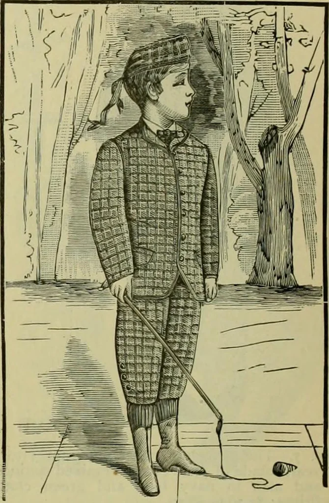 An illustration from Strawbridge & Clothier's quarterly, 1882, leaf 98