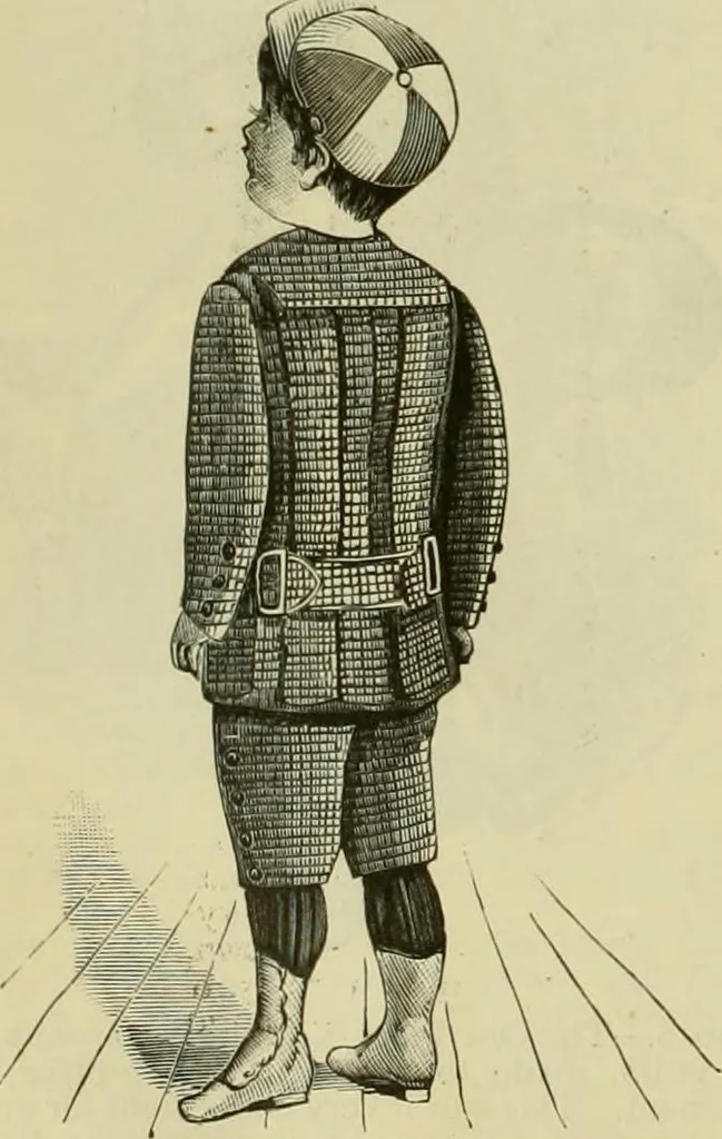 An illustration from Strawbridge & Clothier's quarterly, 1882, leaf 99
