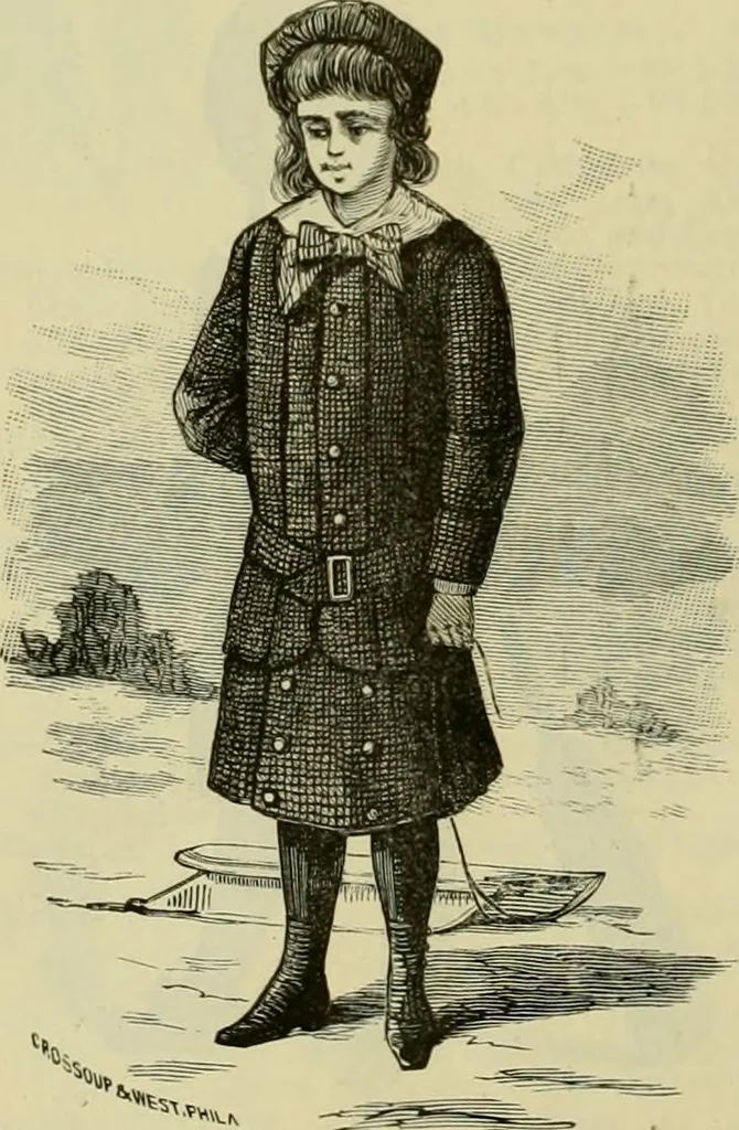 An illustration from Strawbridge & Clothier's quarterly, 1882, leaf 99