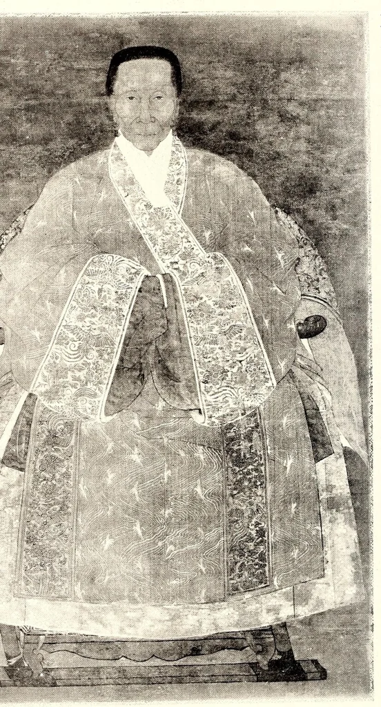 An illustration from Strehlneek Shi shozohin tenkan, leaf 89