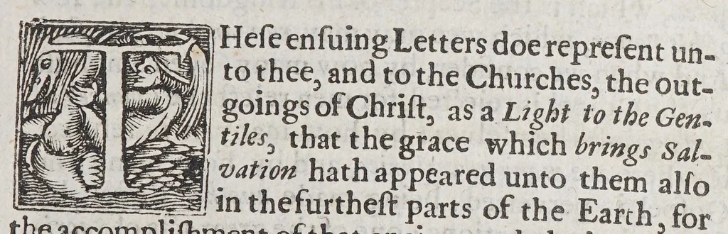 An illustration from Strength out of weaknesse; or A glorious manifestation of the further progresse of the gospel among the Indians in New-England., 1652, leaf 11