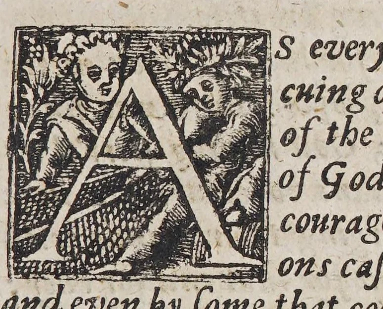 An illustration from Strength out of weaknesse; or A glorious manifestation of the further progresse of the gospel among the Indians in New-England., 1652, leaf 17