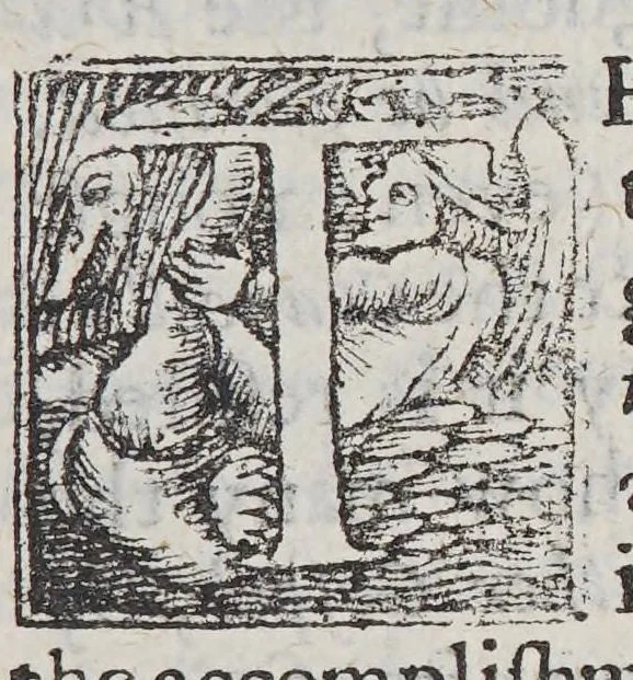 An illustration from Strength out of weakness. Or A glorious manifestation of the further progresse of the gospel amongst the Indians in New-England., 1652, leaf 13
