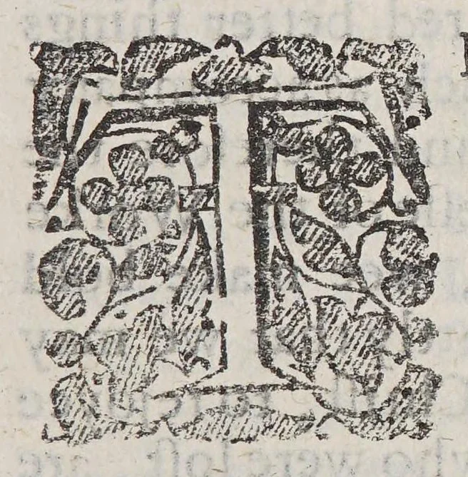 An illustration from Strength out of weaknesse; or A glorious manifestation of the further progresse of the Gospel among the 1ndians [sic] in New-England., 1652, leaf 9