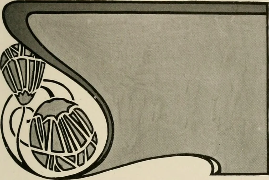 An illustration from Strong's book of designs; a masterpiece of modern ornamental art, 1917, leaf 108