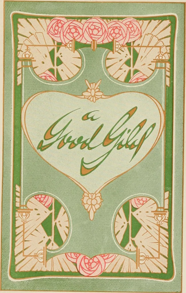 An illustration from Strong's book of designs; a masterpiece of modern ornamental art, 1917, leaf 126